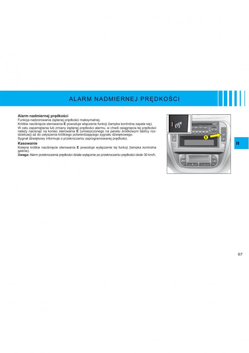 Citroen C2 instrukcja obslugi / page 42