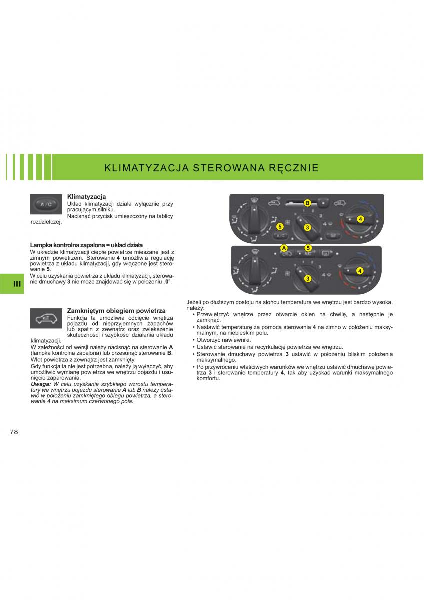 Citroen C2 instrukcja obslugi / page 54