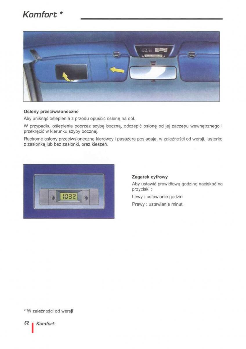 Citroen ZX instrukcja obslugi / page 55