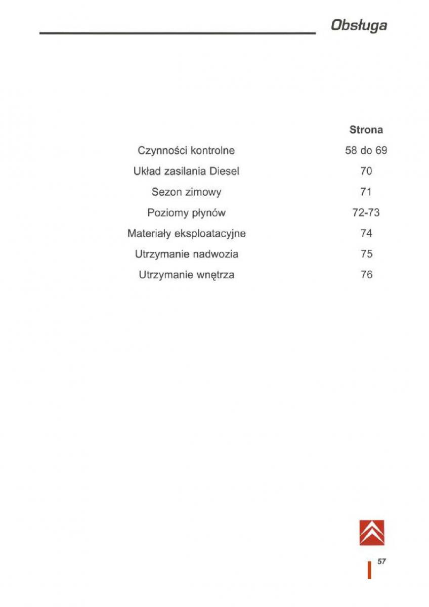 Citroen ZX instrukcja obslugi / page 60