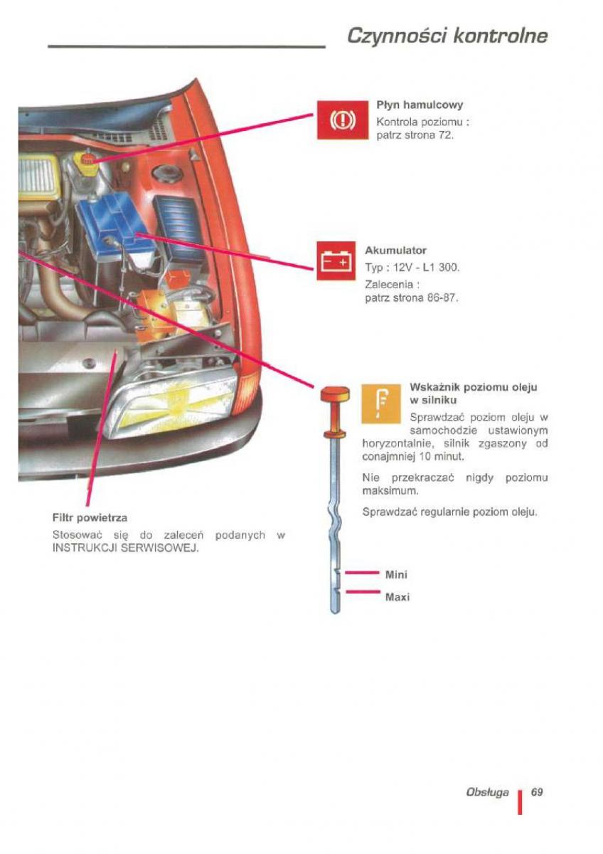 Citroen ZX instrukcja obslugi / page 72