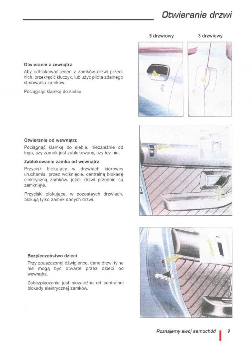 Citroen ZX instrukcja obslugi / page 10