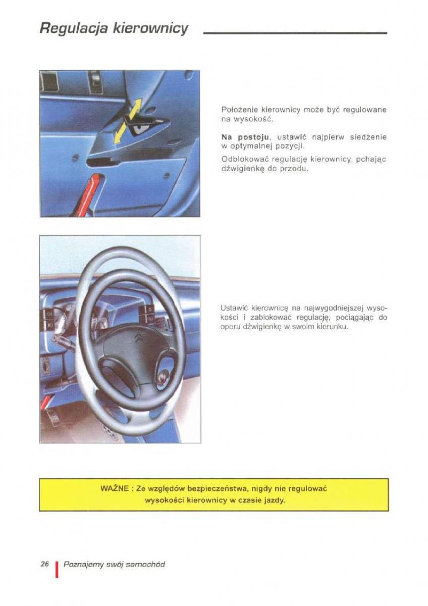 Citroen ZX instrukcja obslugi / page 27