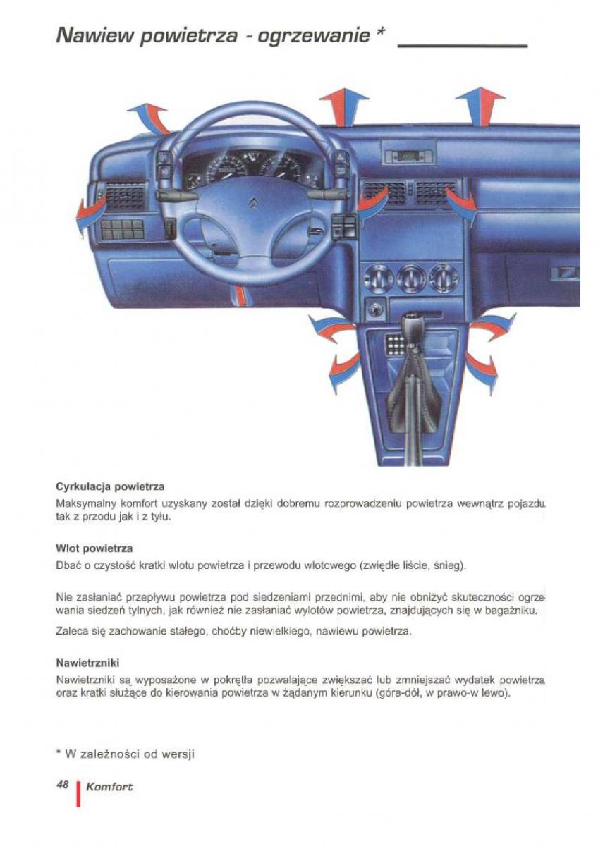 Citroen ZX instrukcja obslugi / page 51