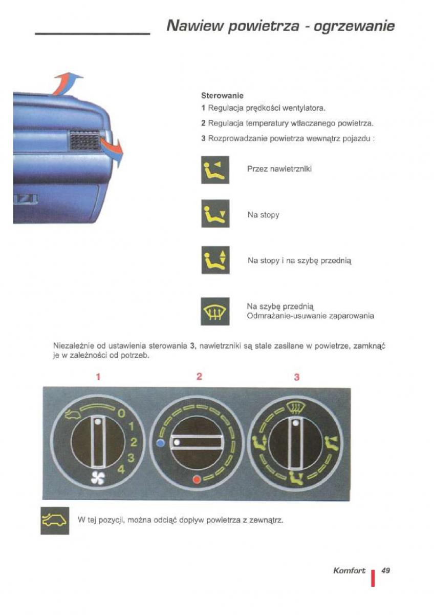 Citroen ZX instrukcja obslugi / page 52