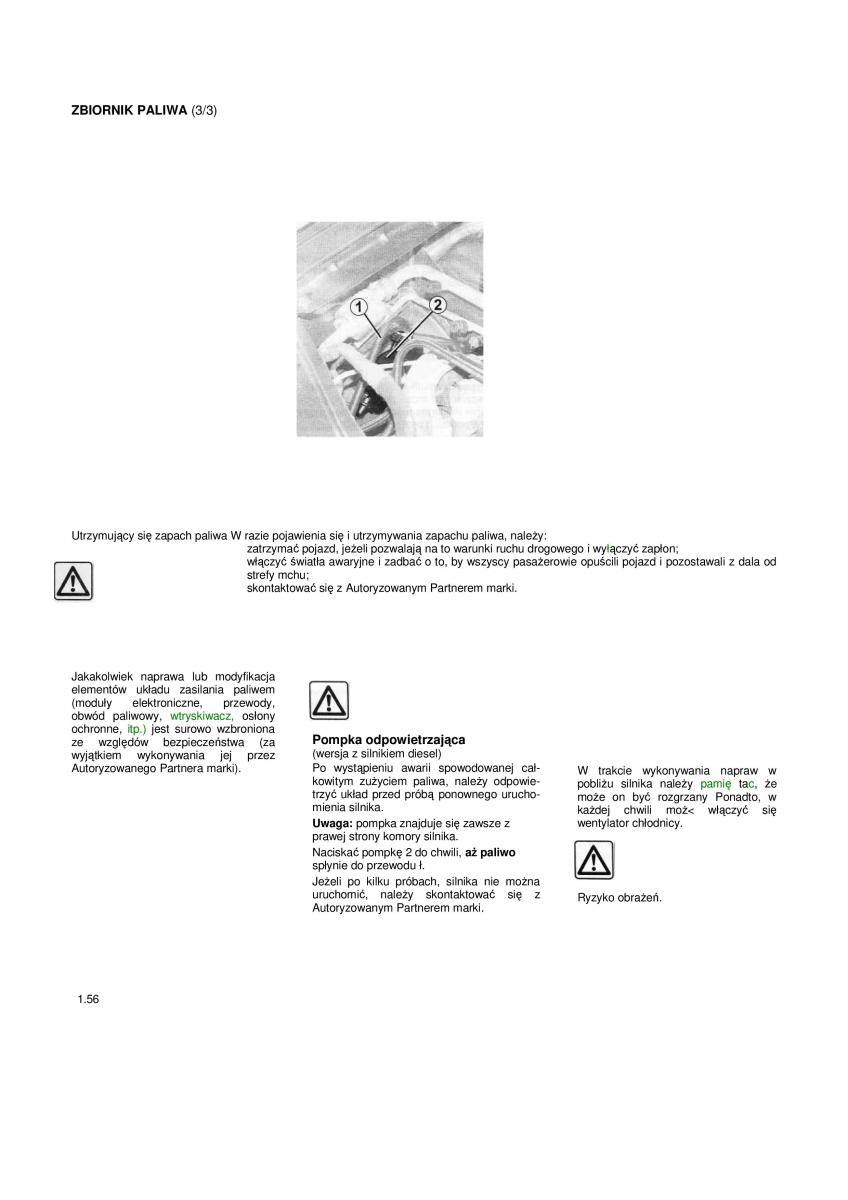 Dacia Duster instrukcja obslugi / page 58