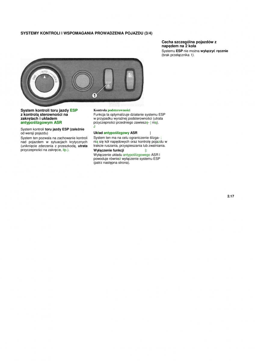 Dacia Duster instrukcja obslugi / page 75