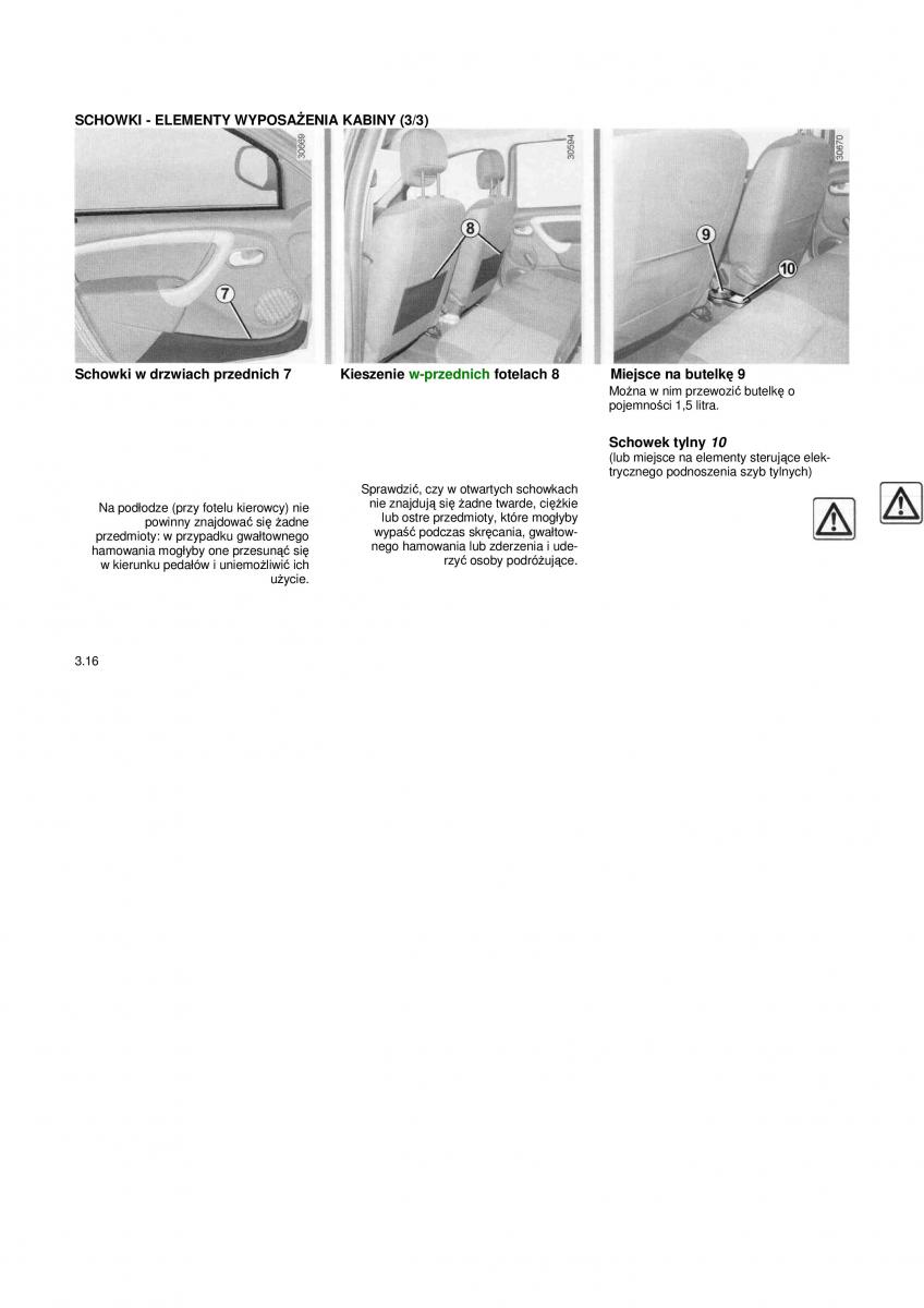 Dacia Duster instrukcja obslugi / page 91