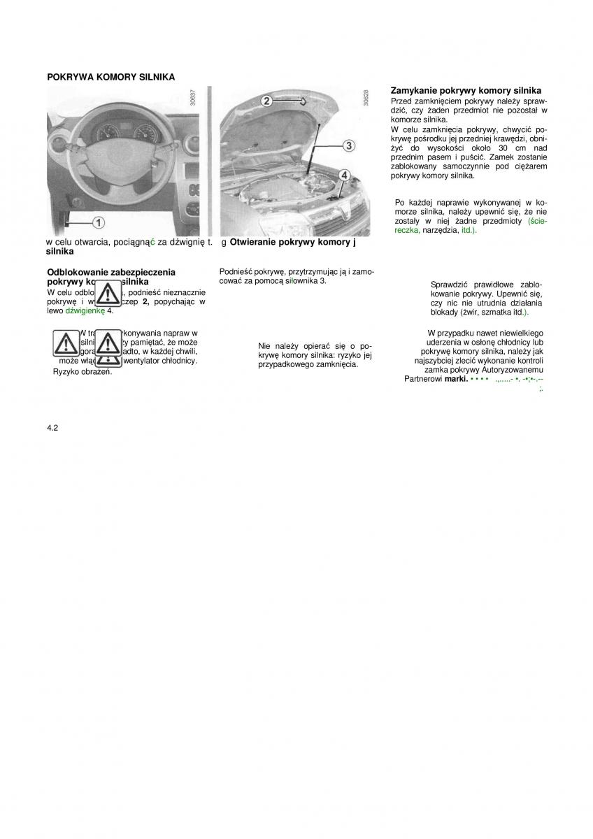 Dacia Duster instrukcja obslugi / page 99