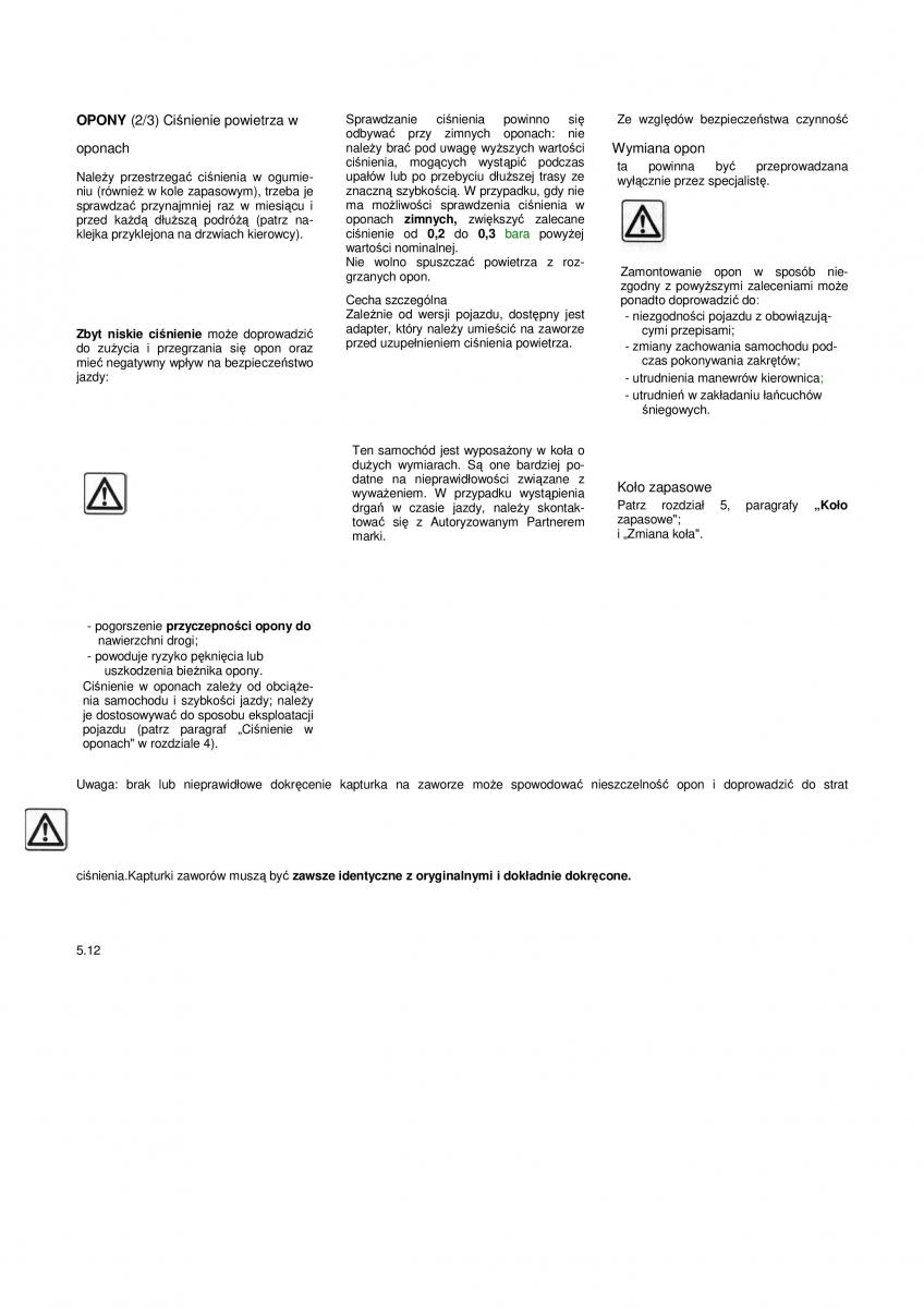 Dacia Duster instrukcja obslugi / page 125