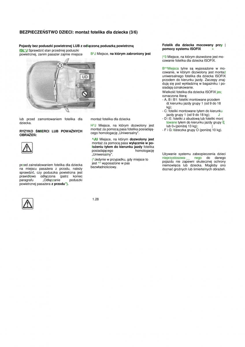 Dacia Duster instrukcja obslugi / page 33