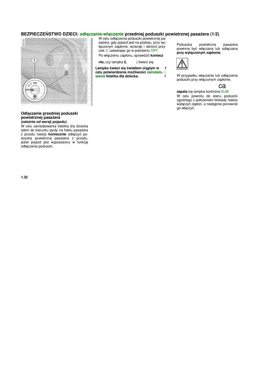 Dacia Duster instrukcja obslugi / page 36