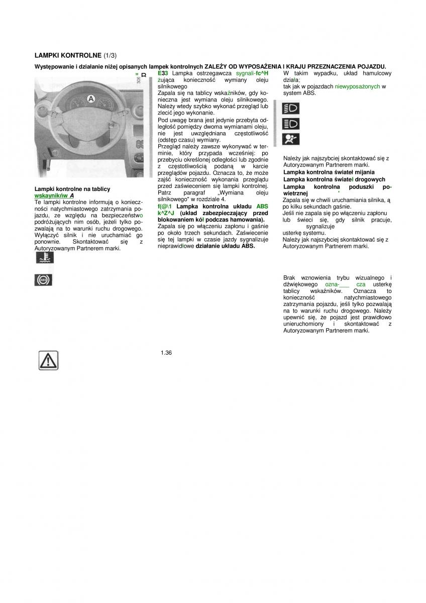 Dacia Duster instrukcja obslugi / page 40