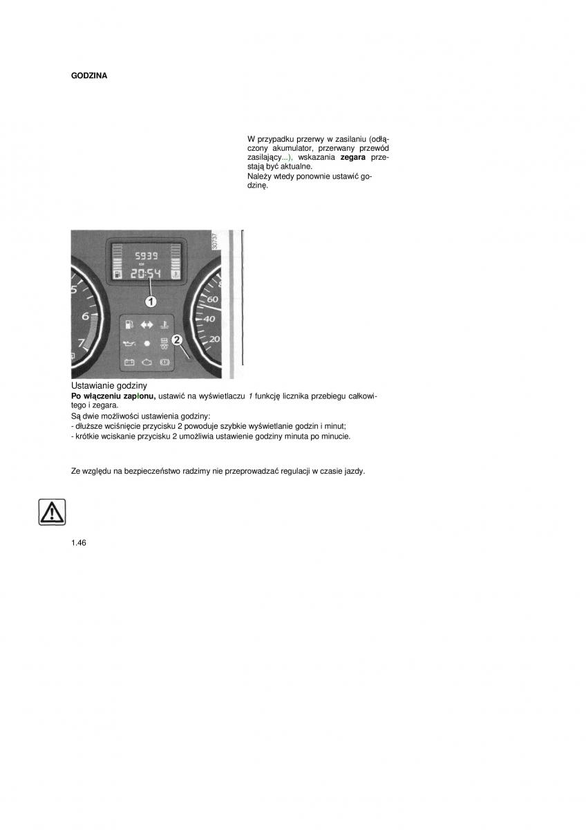 Dacia Duster instrukcja obslugi / page 50