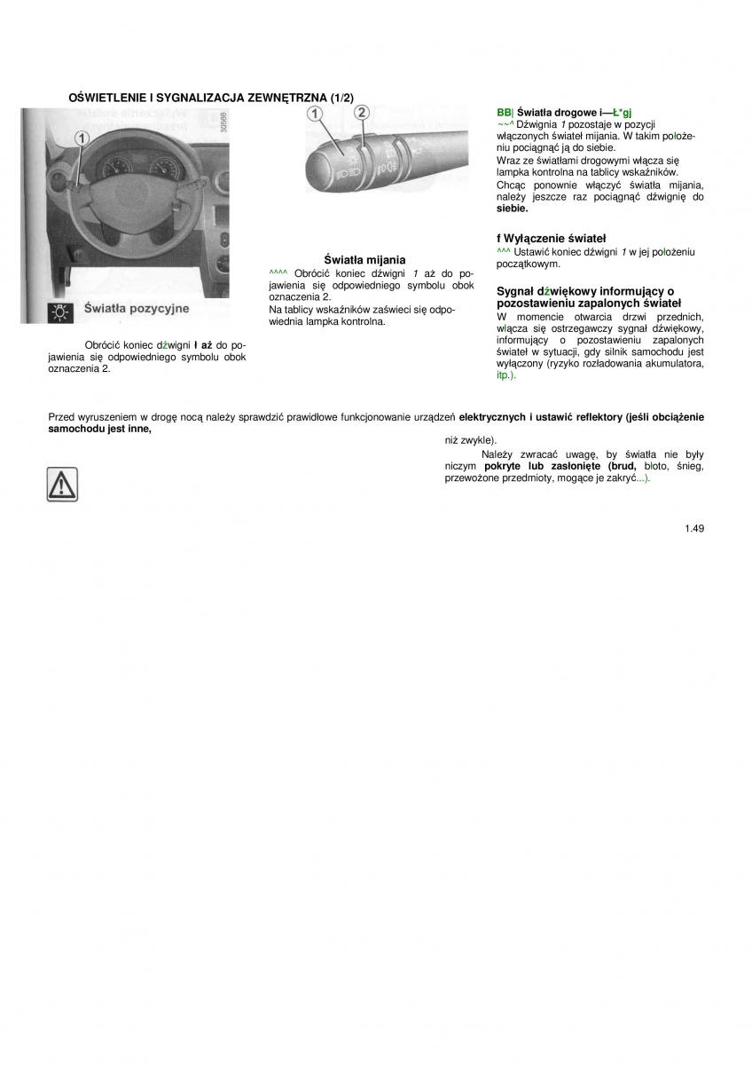 Dacia Duster instrukcja obslugi / page 53