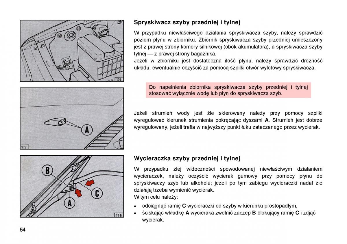 FSO Polonez instrukcja obslugi / page 62