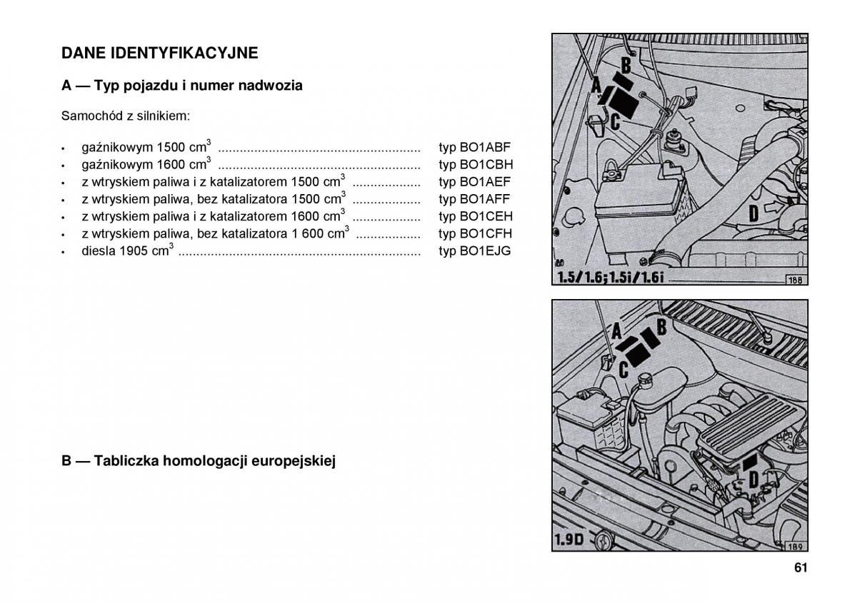 FSO Polonez instrukcja obslugi / page 69