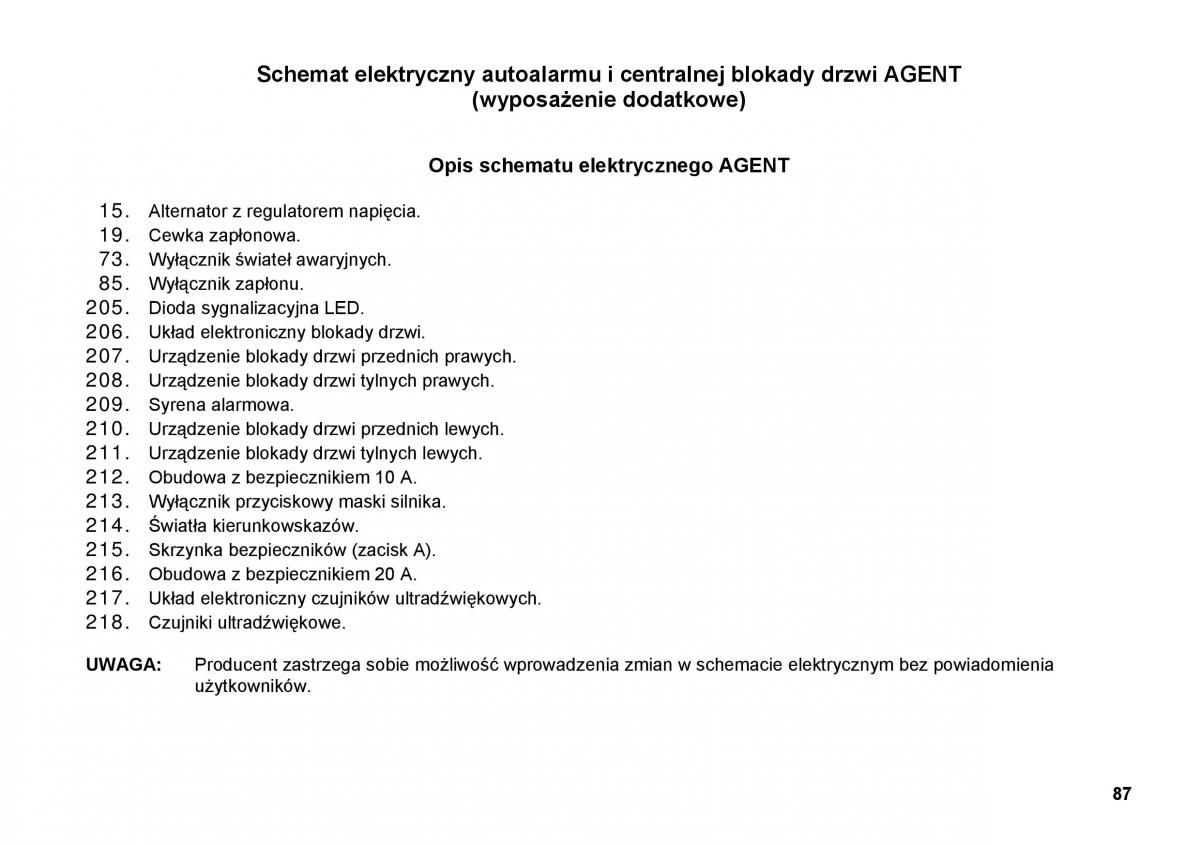 FSO Polonez instrukcja obslugi / page 95