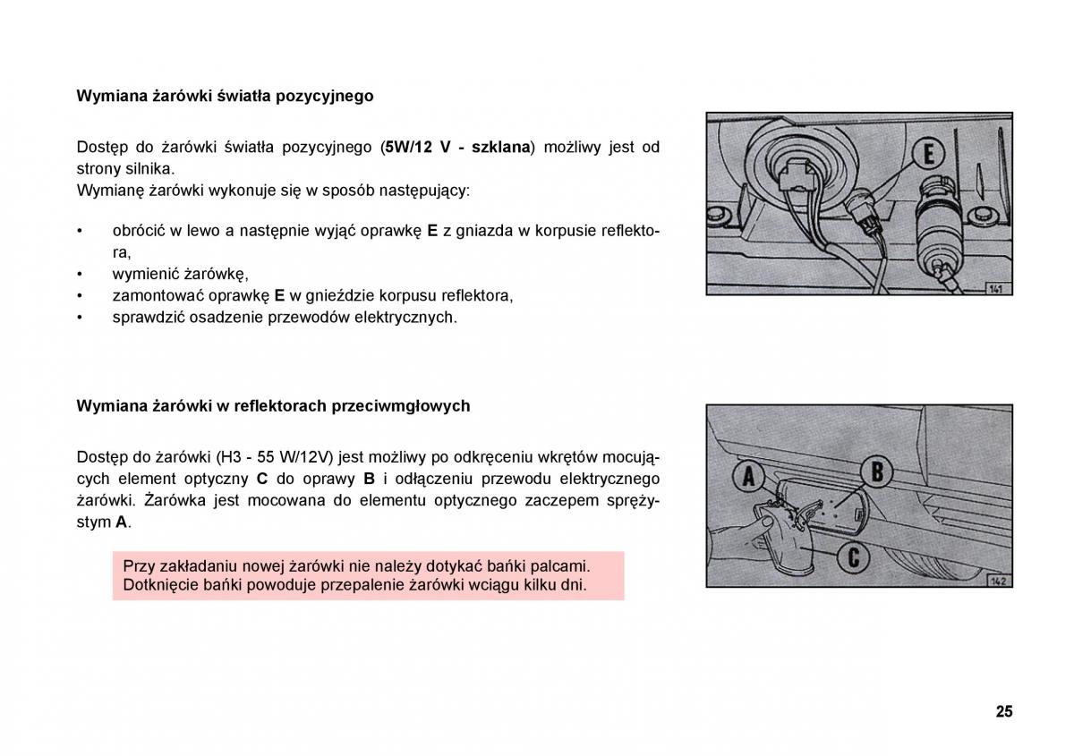 FSO Polonez instrukcja obslugi / page 33