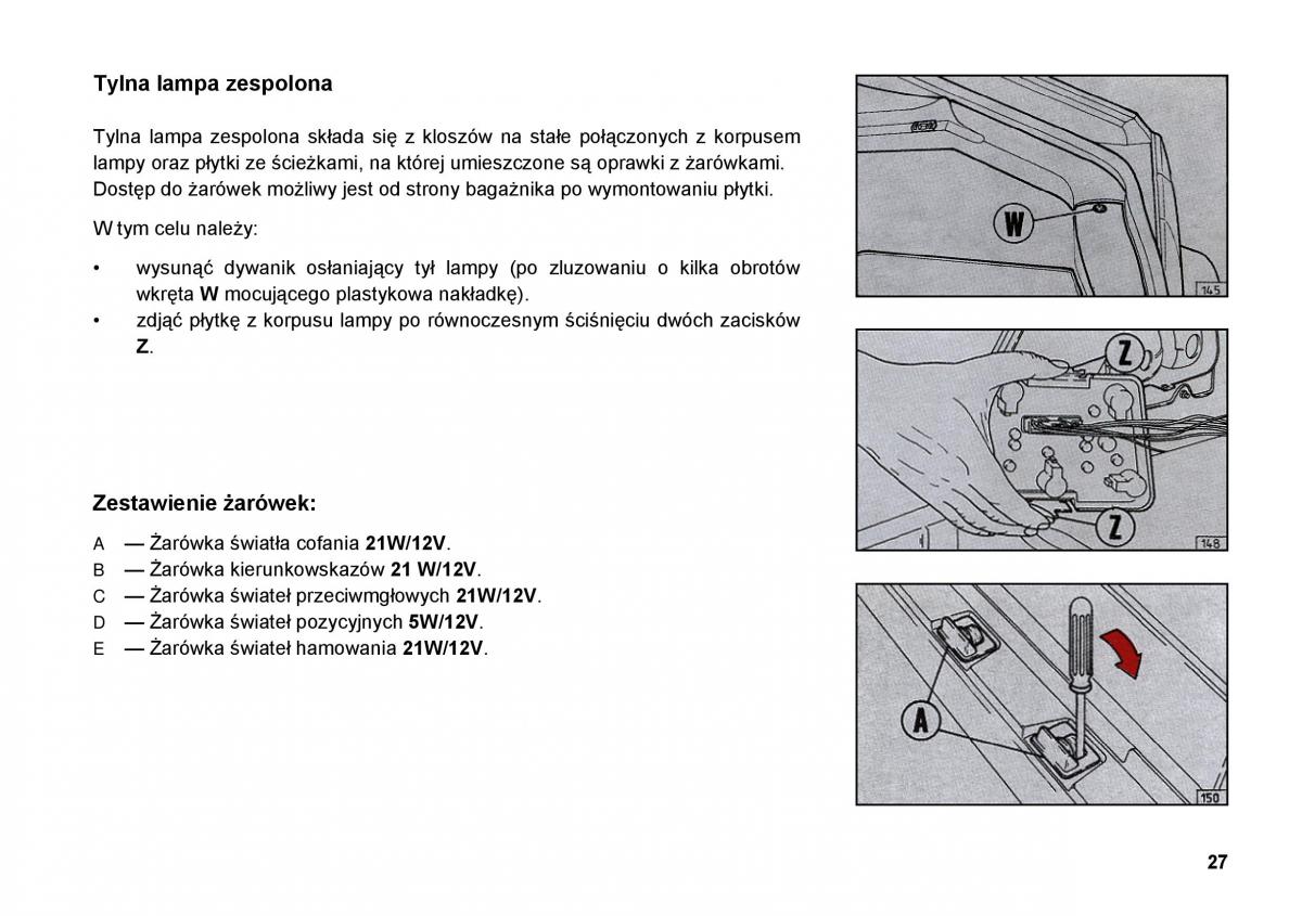 FSO Polonez instrukcja obslugi / page 35