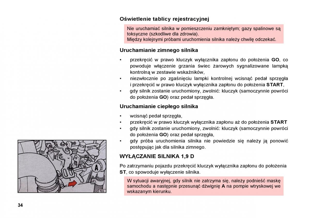 FSO Polonez instrukcja obslugi / page 42