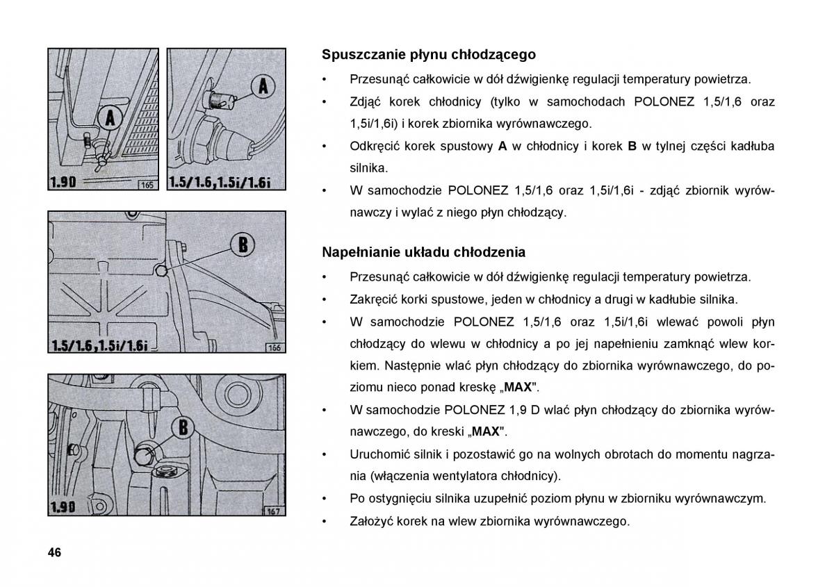 FSO Polonez instrukcja obslugi / page 54