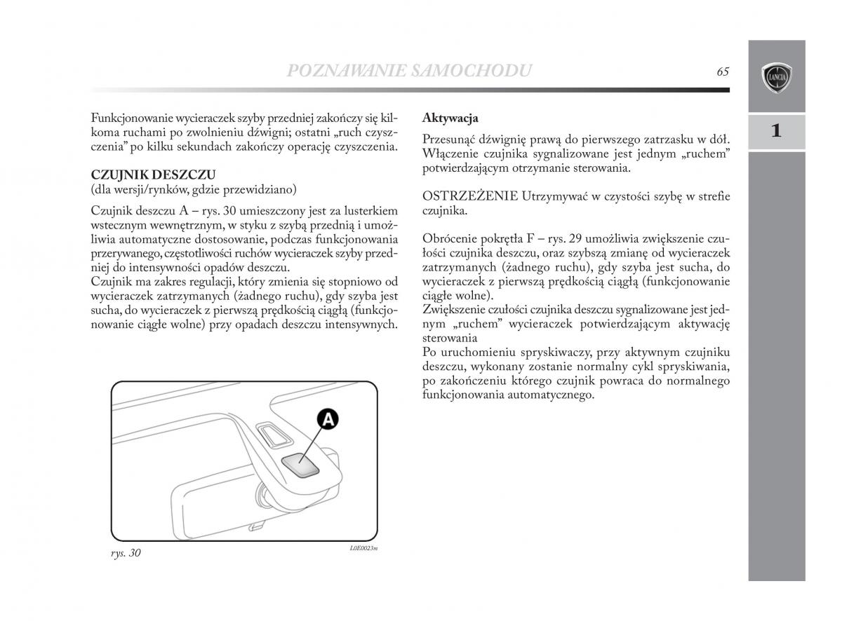 Lancia Delta Chrysler Delta instrukcja obslugi / page 66