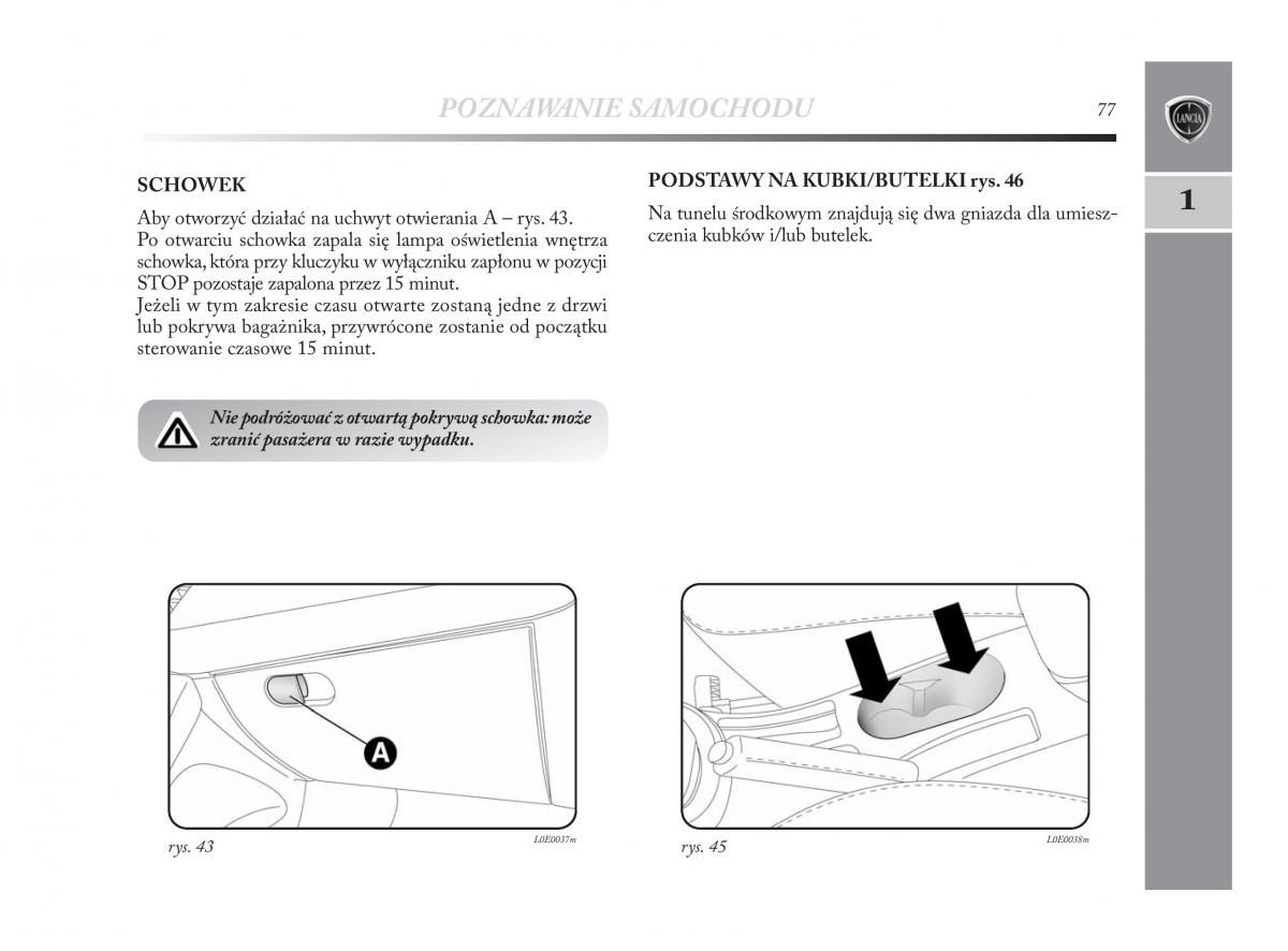 Lancia Delta Chrysler Delta instrukcja obslugi / page 78