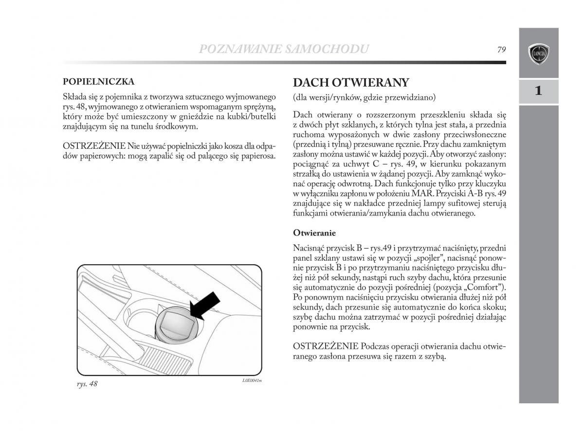 Lancia Delta Chrysler Delta instrukcja obslugi / page 80