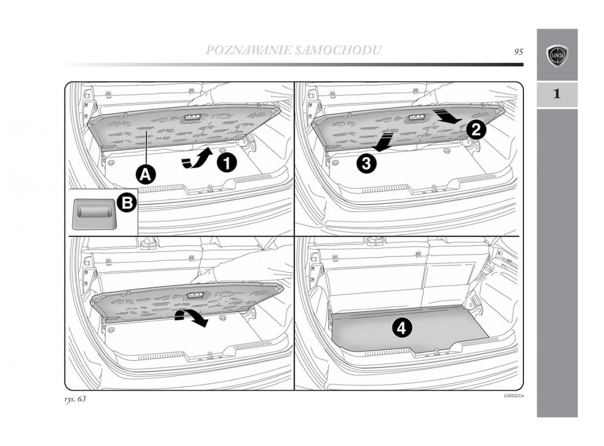 Lancia Delta Chrysler Delta instrukcja obslugi / page 96