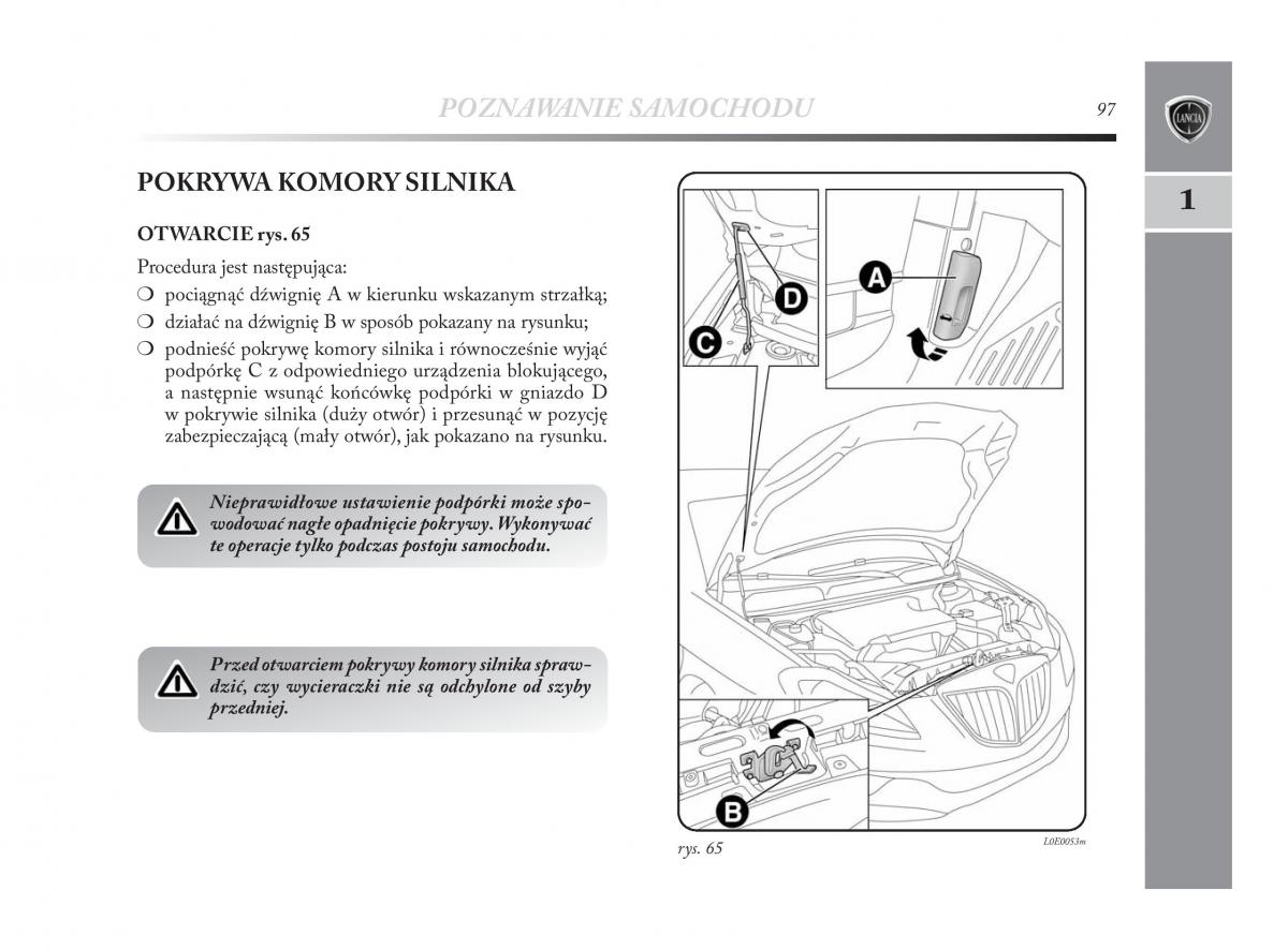 Lancia Delta Chrysler Delta instrukcja obslugi / page 98