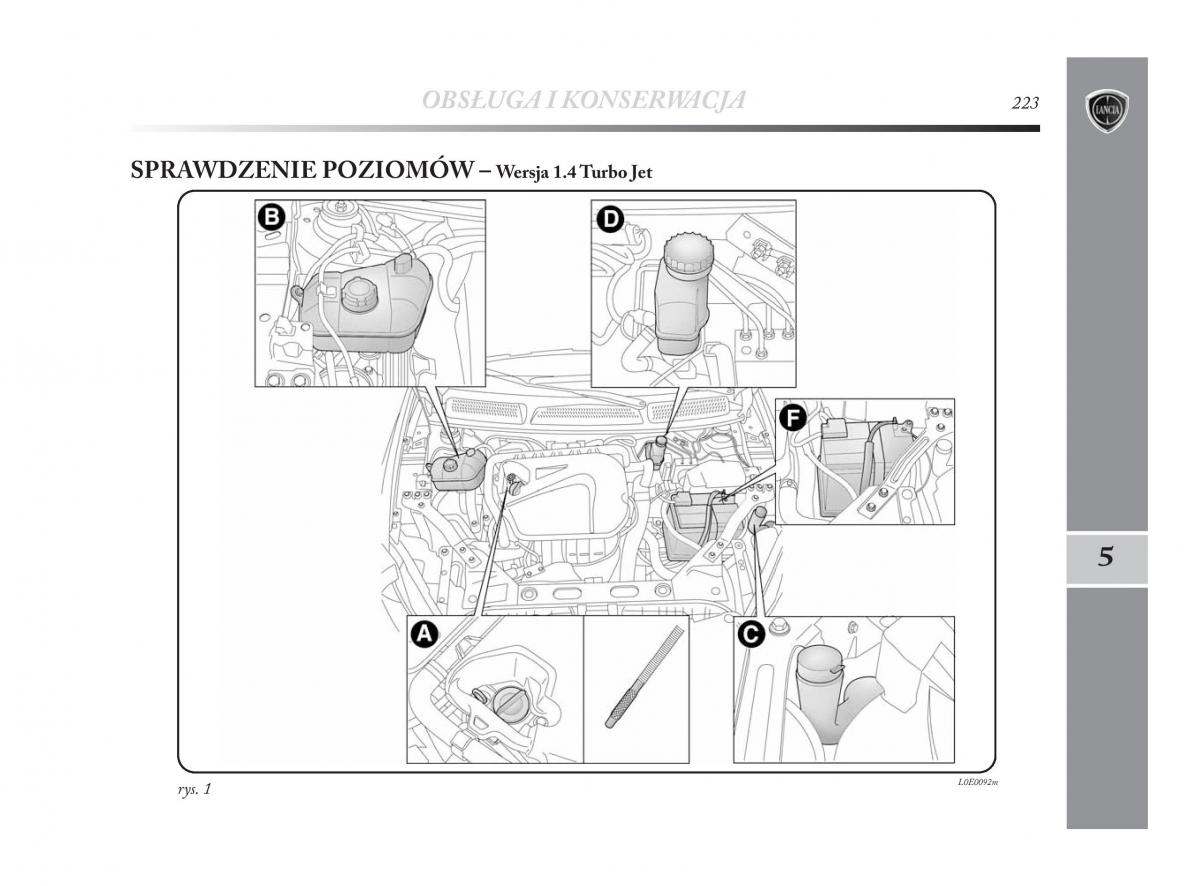 Lancia Delta Chrysler Delta instrukcja obslugi / page 224