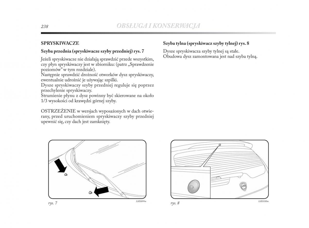 Lancia Delta Chrysler Delta instrukcja obslugi / page 239