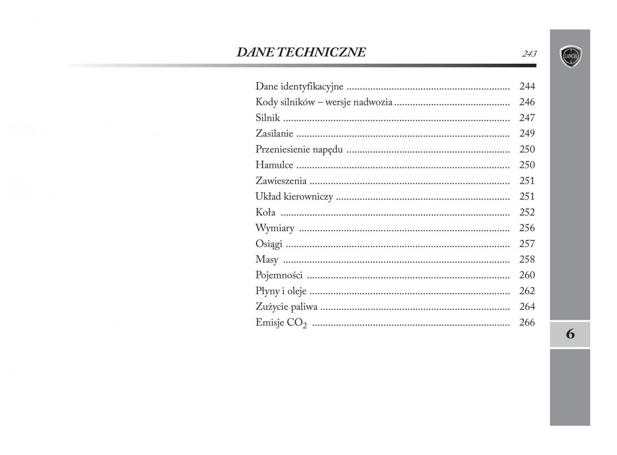 Lancia Delta Chrysler Delta instrukcja obslugi / page 244