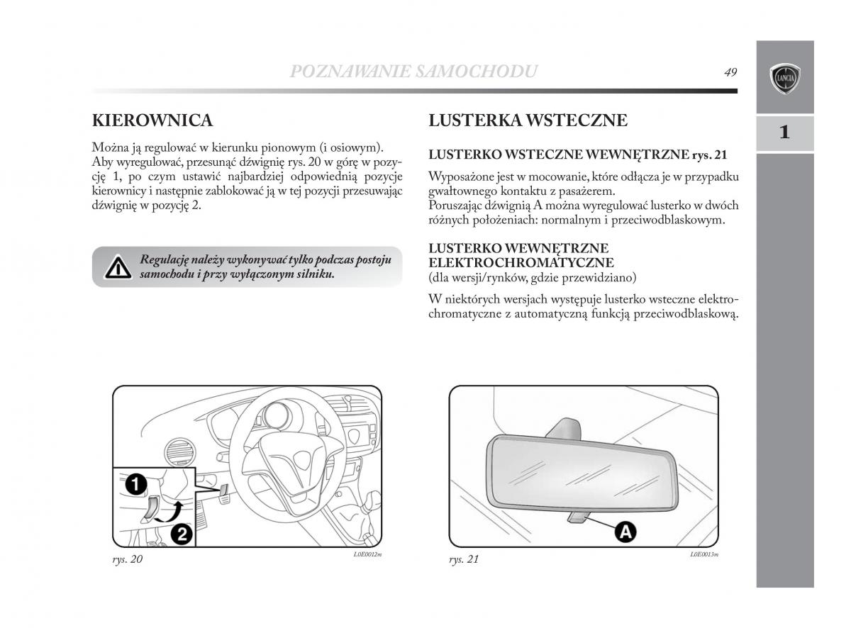 Lancia Delta Chrysler Delta instrukcja obslugi / page 50