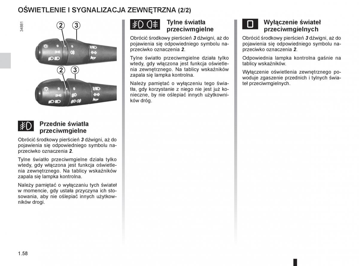 Dacia Sandero II 2 instrukcja obslugi / page 62