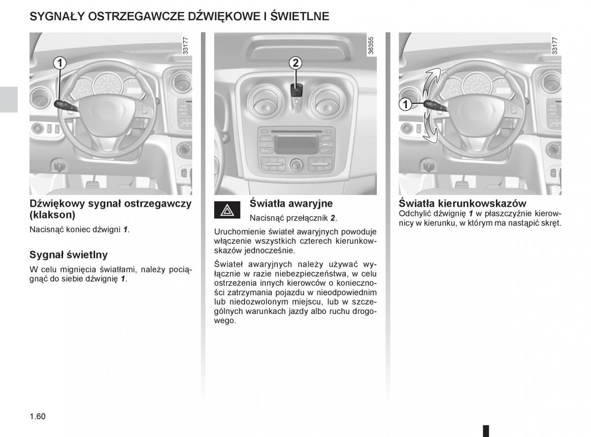 Dacia Sandero II 2 instrukcja obslugi / page 64