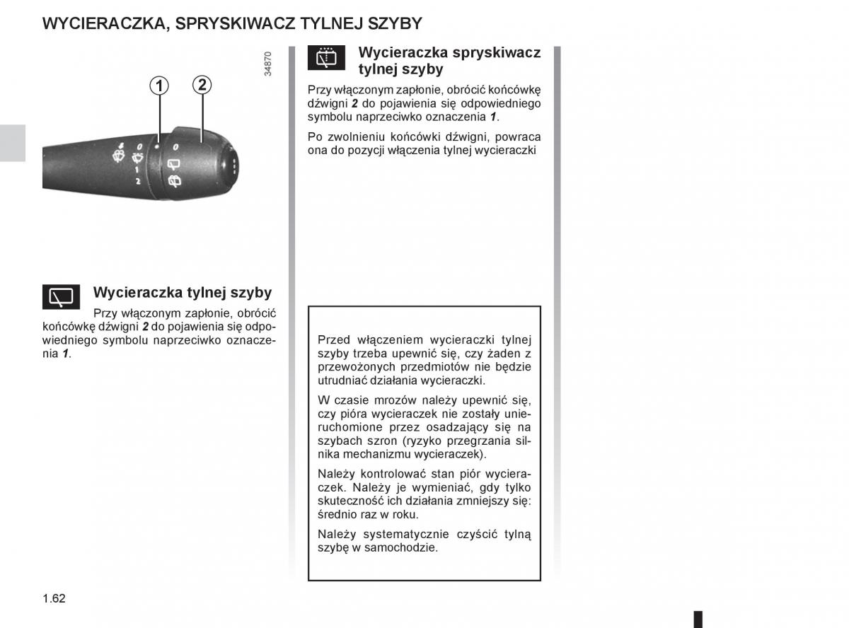 Dacia Sandero II 2 instrukcja obslugi / page 66