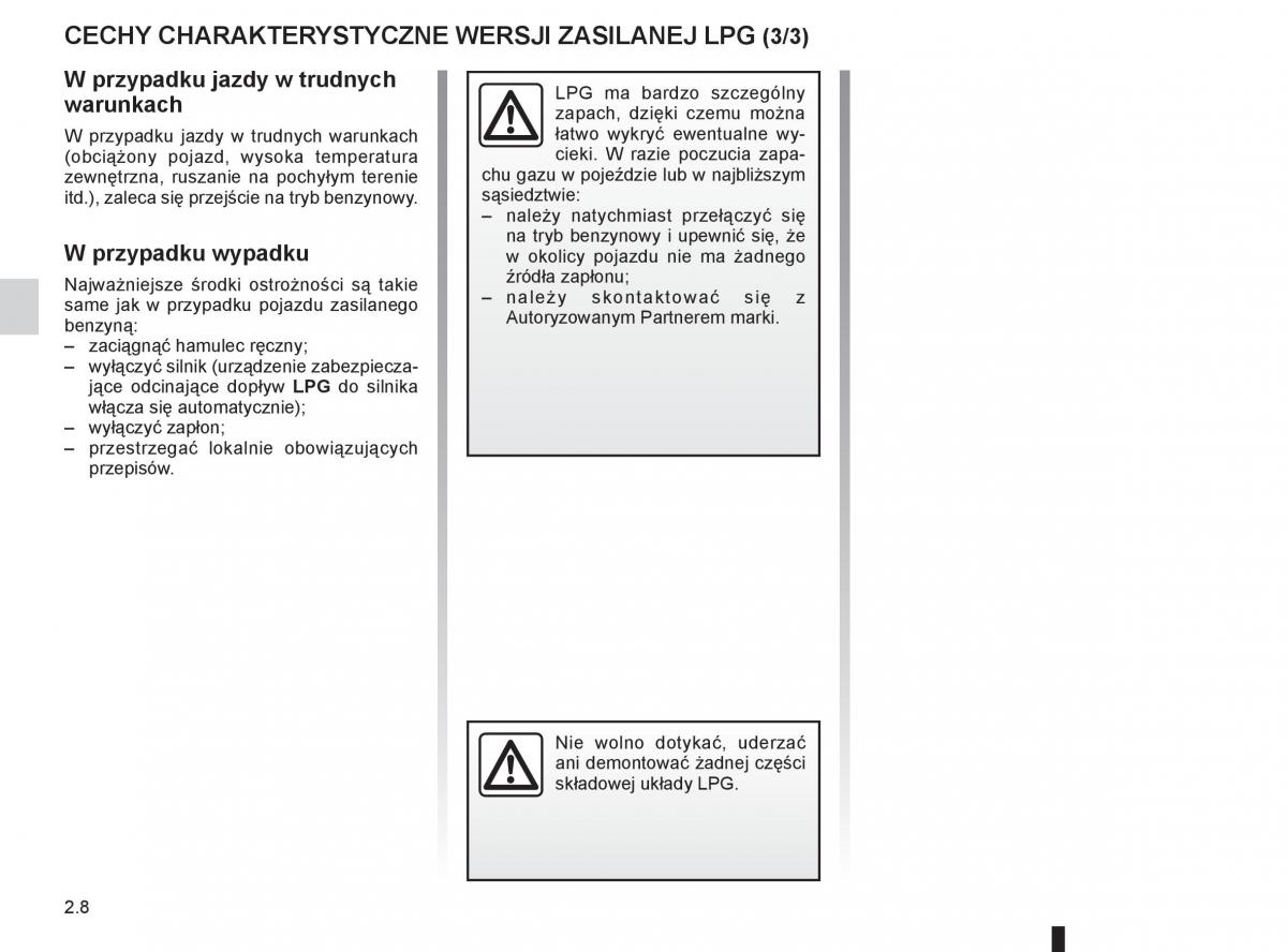 Dacia Sandero II 2 instrukcja obslugi / page 80