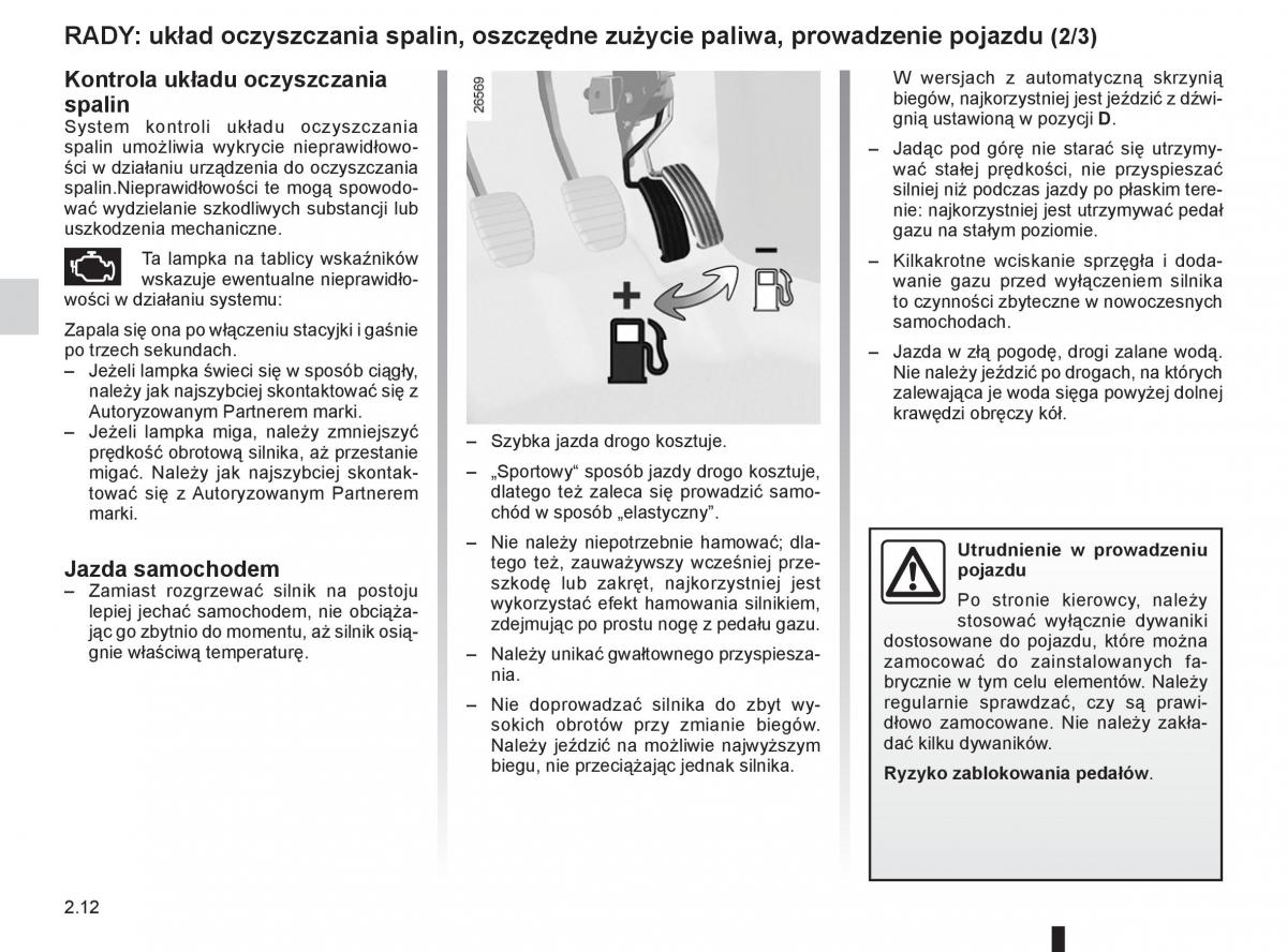 Dacia Sandero II 2 instrukcja obslugi / page 84