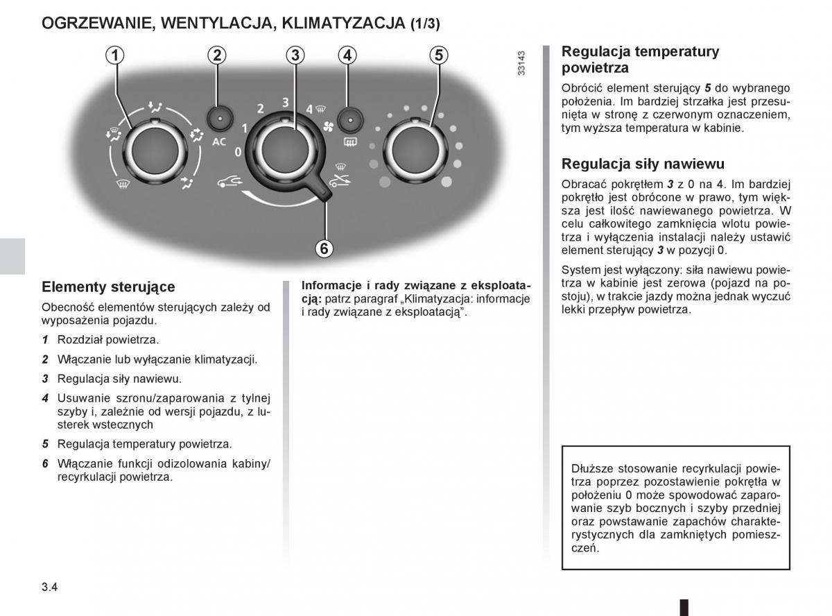 Dacia Sandero II 2 instrukcja obslugi / page 104