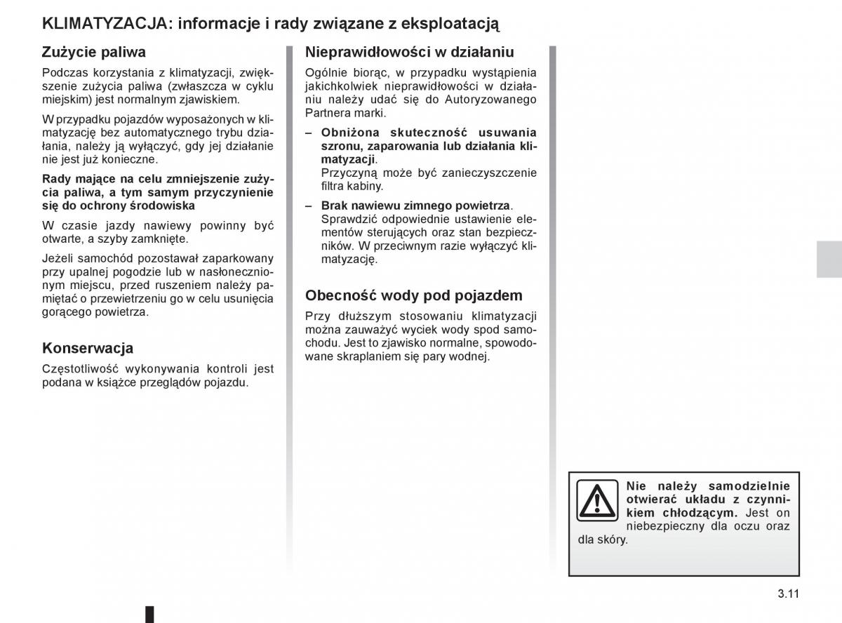 Dacia Sandero II 2 instrukcja obslugi / page 111