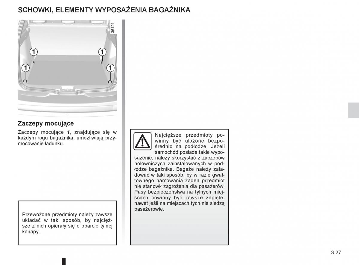 Dacia Sandero II 2 instrukcja obslugi / page 127