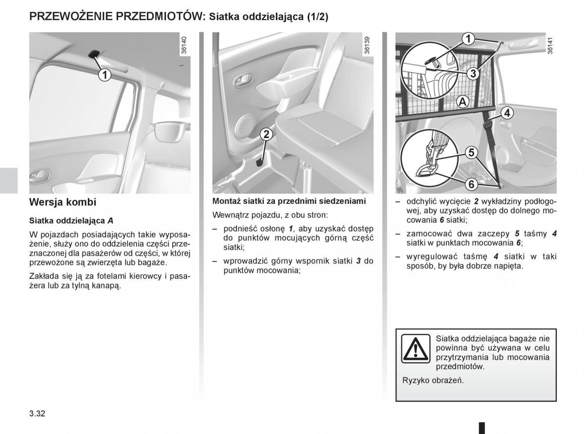 Dacia Sandero II 2 instrukcja obslugi / page 132