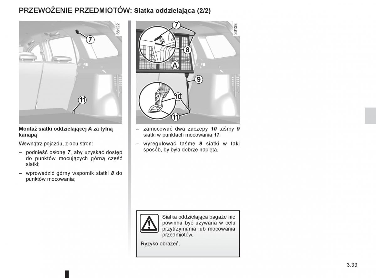 Dacia Sandero II 2 instrukcja obslugi / page 133