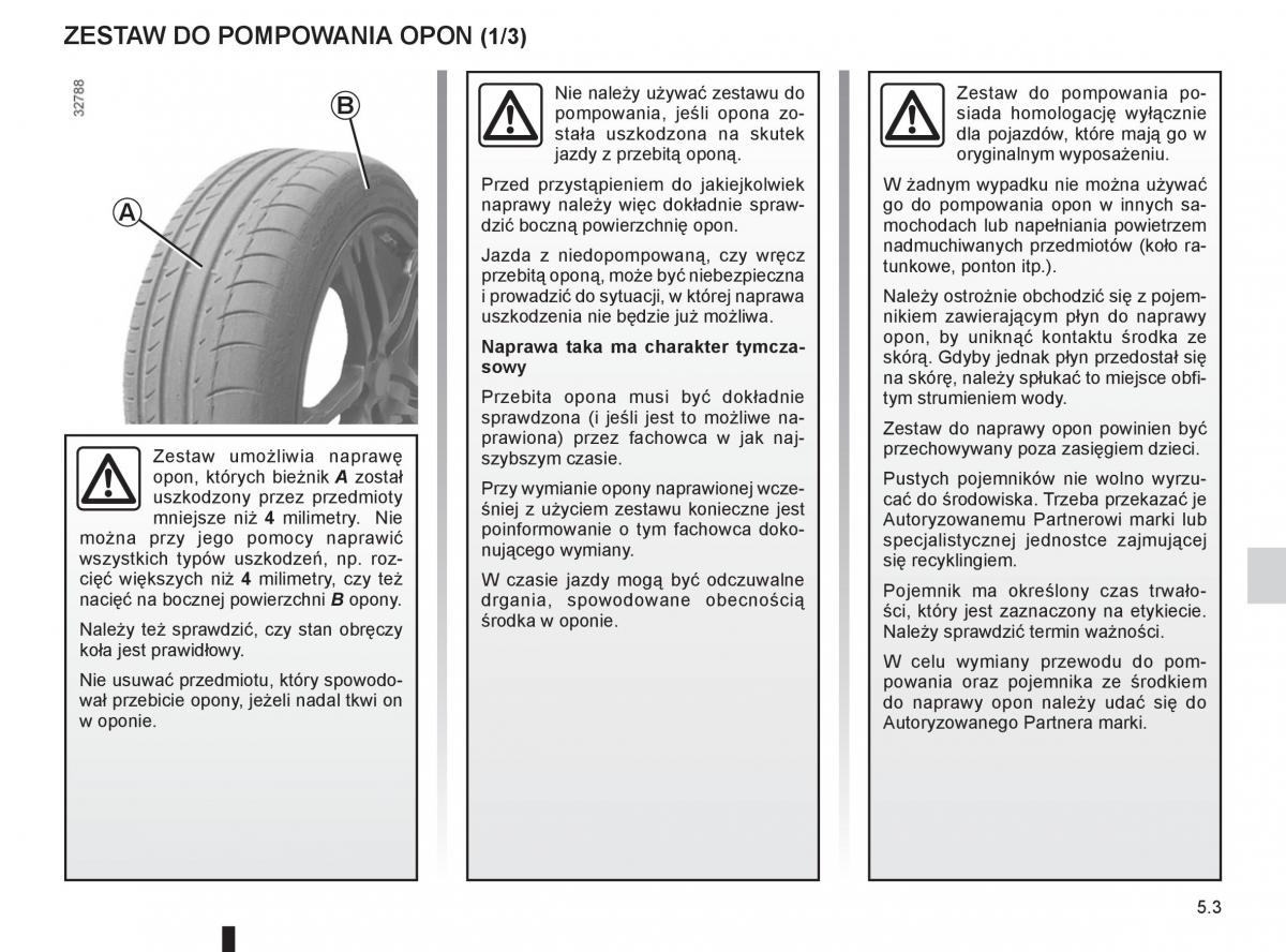 Dacia Sandero II 2 instrukcja obslugi / page 155