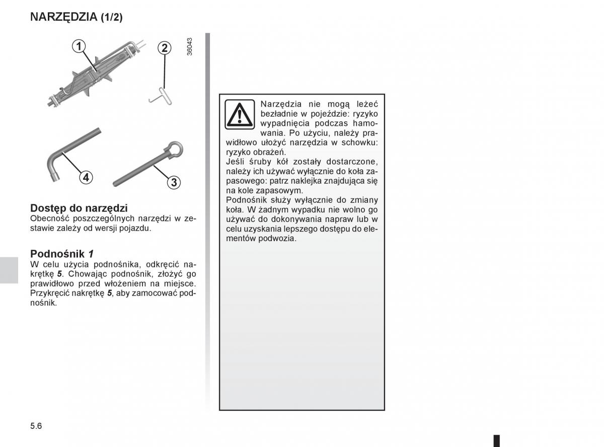 Dacia Sandero II 2 instrukcja obslugi / page 158