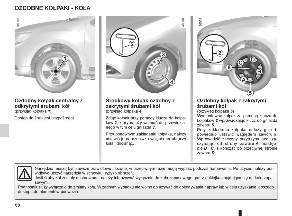 Dacia Sandero II 2 instrukcja obslugi / page 160