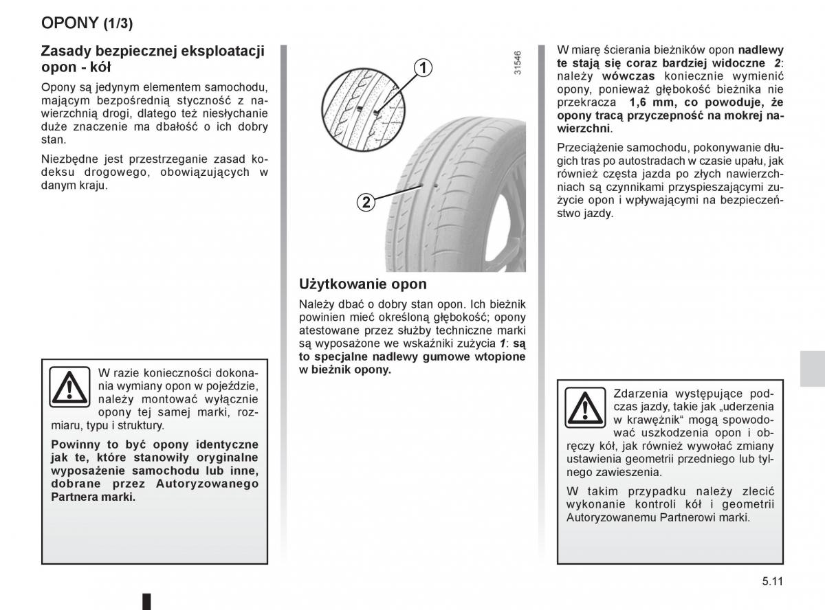 Dacia Sandero II 2 instrukcja obslugi / page 163