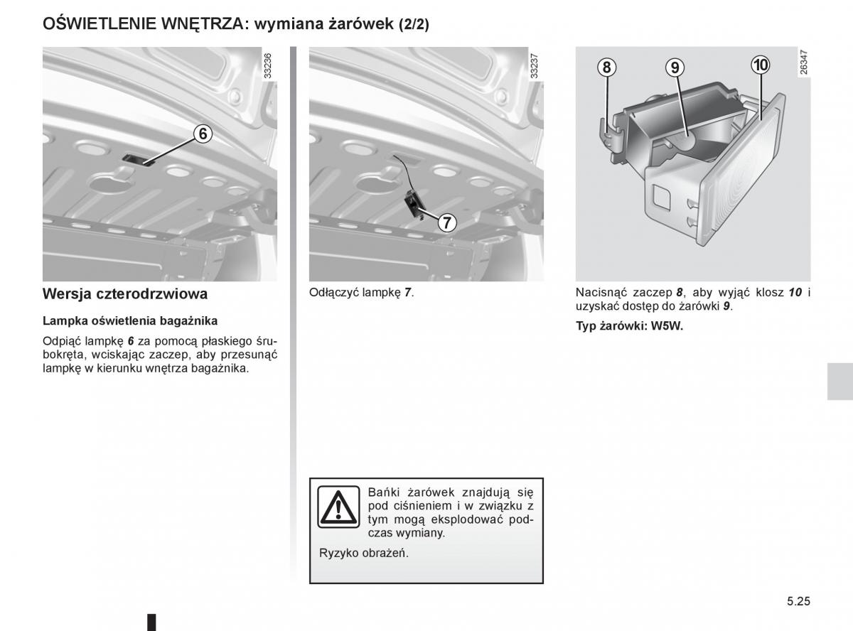 Dacia Sandero II 2 instrukcja obslugi / page 177